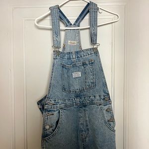 Levi’s Light Wash Overalls